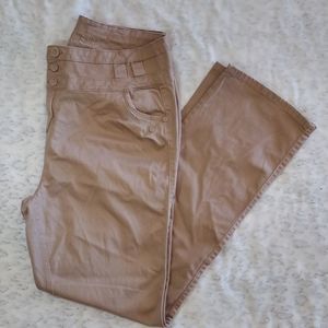 Clash High Rise Cotton Jeans USA Button/Zip Pants Inseam 32"